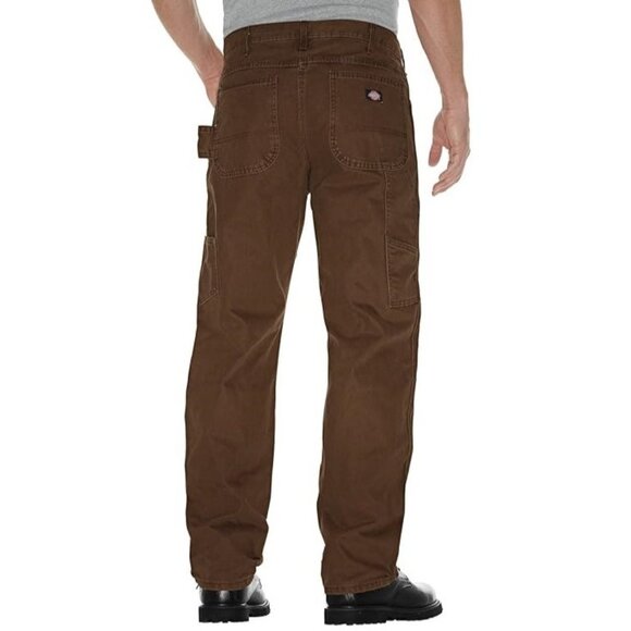 NEW Dickies Men's Relaxed Fit Sanded Duck Carpenter Jeans Pants Size 40 W x 32 L - Picture 3 of 12